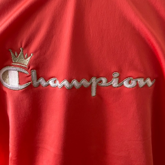 NWOT Champion Orange Sports Jacket, Size L - Picture 10 of 15